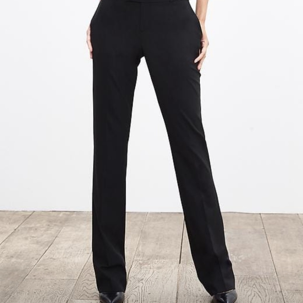 Black Banana Republic Martin Fit Pants